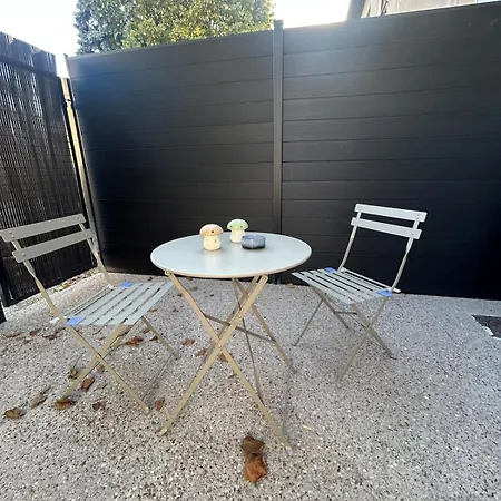 La Suite Jade Avec Sa Terrasse, Clim Et Parking Apartment